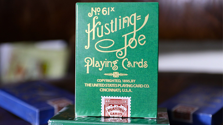 Limited Edition Hustling Joe (Frog Back Green Box) Playing Cards