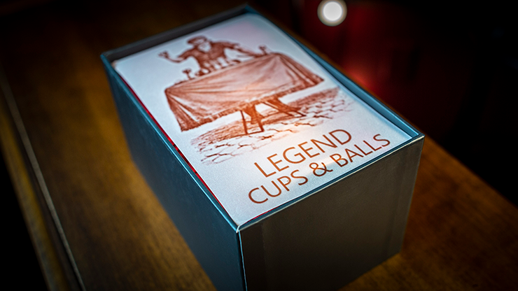 LEGEND Cups and Balls (Copper/Polished) by Murphy's Magic  - Trick