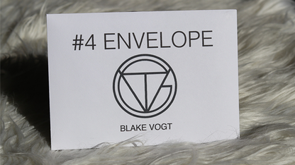 Number 4 Envelope (Gimmicks and Online Instructions) by Blake Vogt - Trick