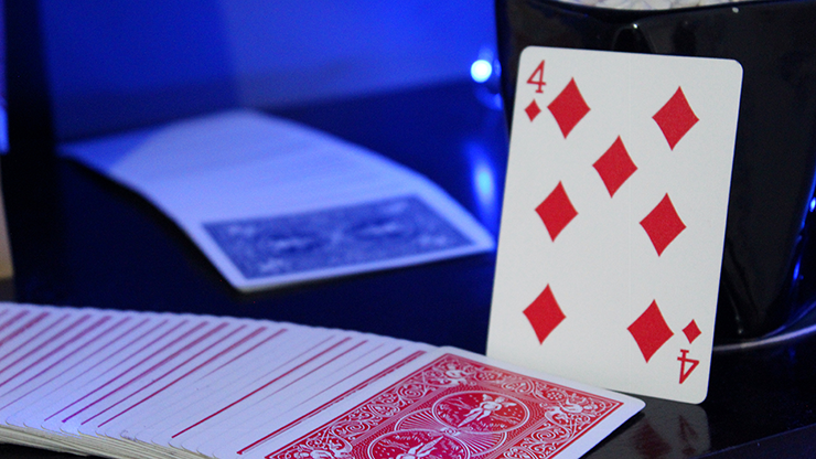 Tumi Magic presents Glitch Card (Blue) by Tumi Magic - Trick