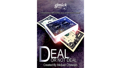 DEAL OR NOT DEAL Blue (Gimmick and Online Instructions) by Mickael Chatelain - Trick