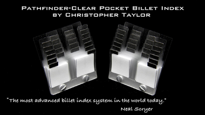 The Path-Finder Clear Pocket Index Pair (Gimmick and Online Instructions) by Christopher Taylor - Trick