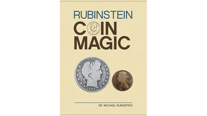 Rubinstein Coin Magic (Hardbound) by Dr. Michael Rubinstein - Book