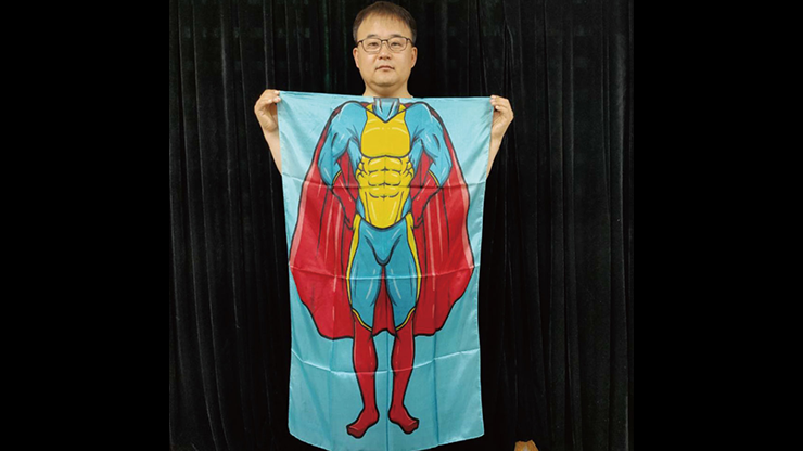 Character Silk (Super Boy) 35 X 43  by JL Magic - Trick