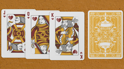 Hops & Barley (Pale Gold Pilsner) Playing Cards by JOCU Playing Cards