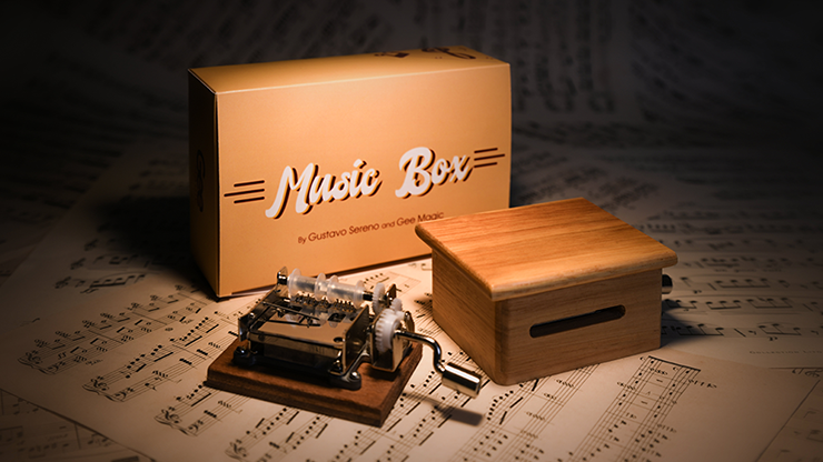 MUSIC BOX Premium (Gimmicks and Online Instruction) by Gee Magic - Trick