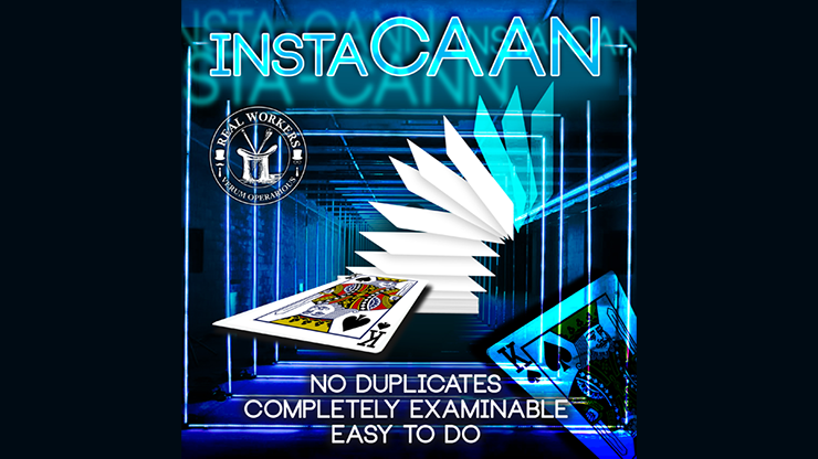 instaCAAN BLUE (Gimmicks and Online Instruction) by Joel Dickinson - Trick