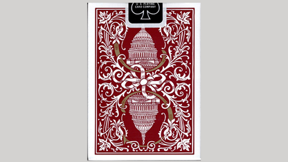 Bicycle Capitol (RED) Playing Cards by US Playing Card