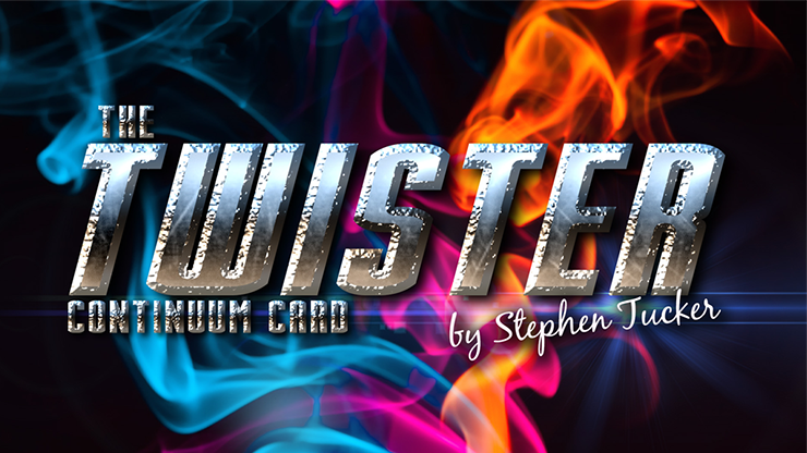 BIGBLINDMEDIA Presents The Twister Continuum Card Blue (Gimmick and Online Instructions) by Stephen Tucker - Trick