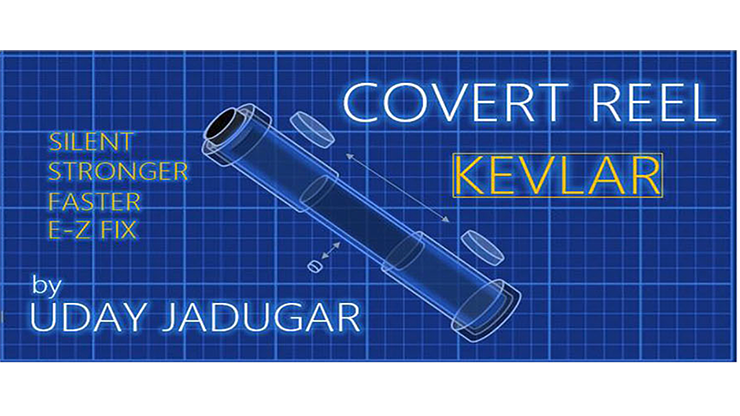 COVERT REEL (KEVLAR) With online Instructions by Uday Jadugar - Trick