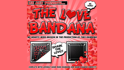 LOVE BANDANA by Lee Alex - Trick