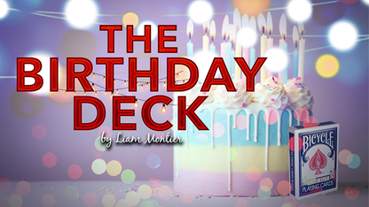 BIGBLINDMEDIA Presents The Birthday Deck (Gimmicks and Online Instructions) by Liam Montier - Trick