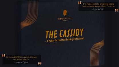 THE CASSIDY WALLET CROCODILE / LIMITED 50 by Nakul Shenoy - Trick
