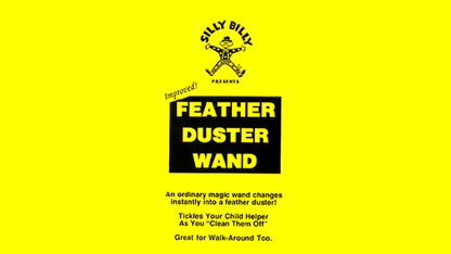 Feather Duster Wand (YELLOW)- Silly Billy