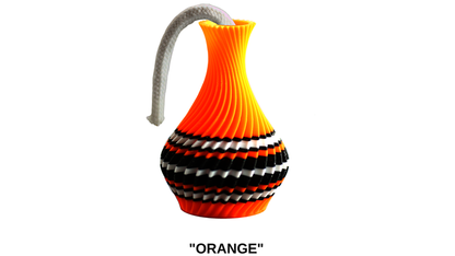 The American Prayer Vase Genie Bottle ORANGE by Big Guy's Magic- Trick
