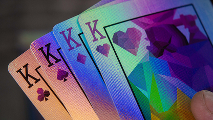 Limited Edition Memento Mori Holographic Playing Cards