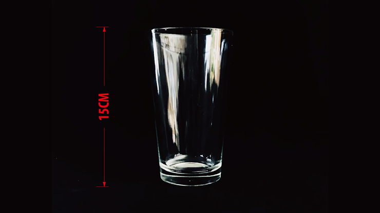SELF EXPLODING DRINKING GLASS STD (15cm) by Wance - Trick