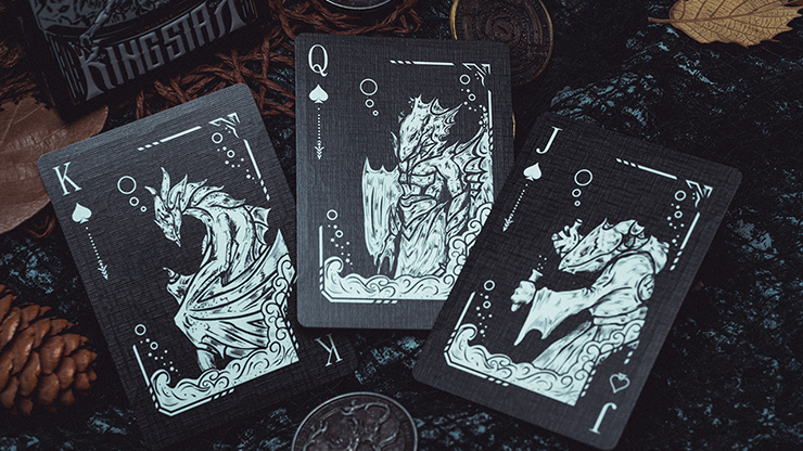 Words of Dragon Playing Cards by KING STAR