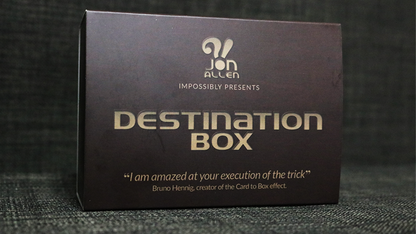DESTINATION BOX (Gimmicks & Online Instructions) by Jon Allen - Trick