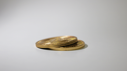 Bit Coin Shell (Gold) by SansMinds Creative Lab - Trick