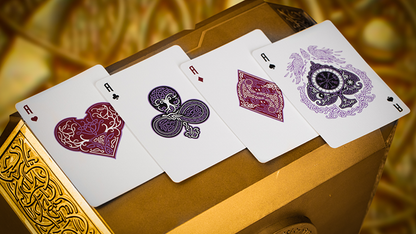 Gods of Norse Purple Royale Playing Cards