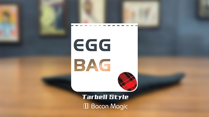EGG BAG RED PLAID by Bacon Magic - Trick