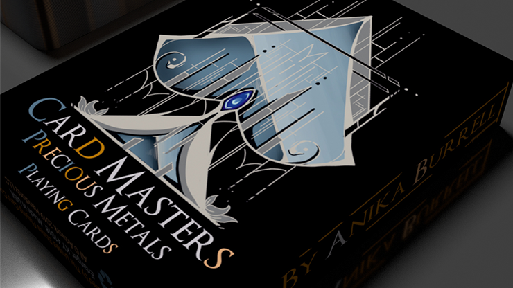Card Masters Precious Metals (Standard) Playing Cards by Handlordz