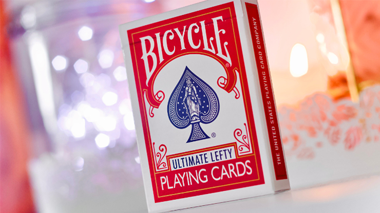 Bicycle Ultimate Lefty Deck Red (Gimmicks and Online Instructions)
