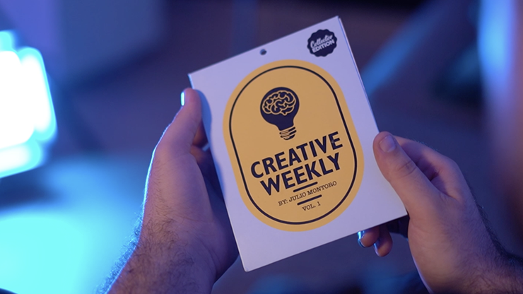 CREATIVE WEEKLY Vol. 1 LIMITED (Gimmicks and online Instructions) by Julio Montoro - Trick