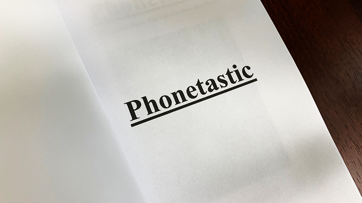 PHONETASTIC by Joe Hernandez - Book