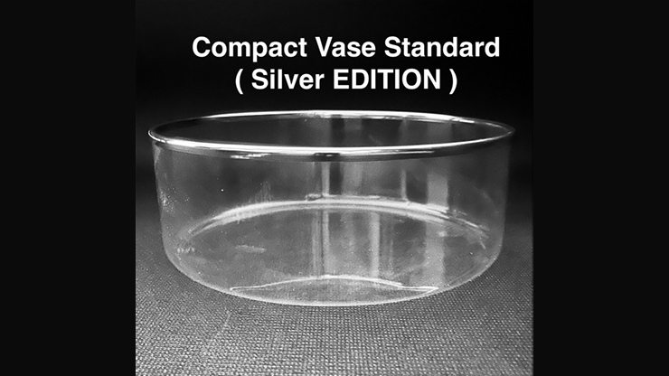 Compact Vase Standard SILVER by Victor Voitko - Trick