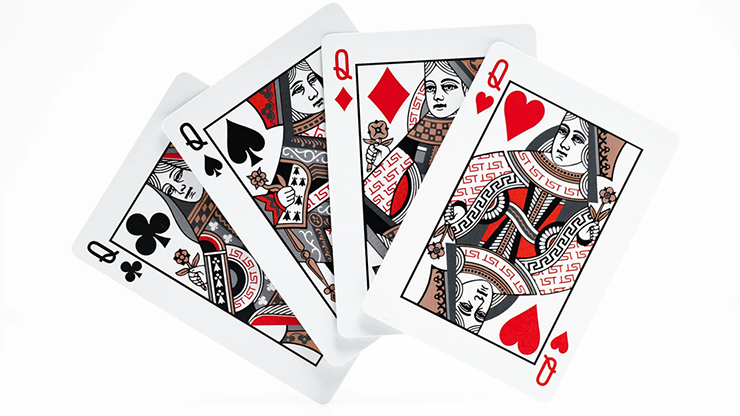 1st V4 Playing Cards (Red) by Chris Ramsay