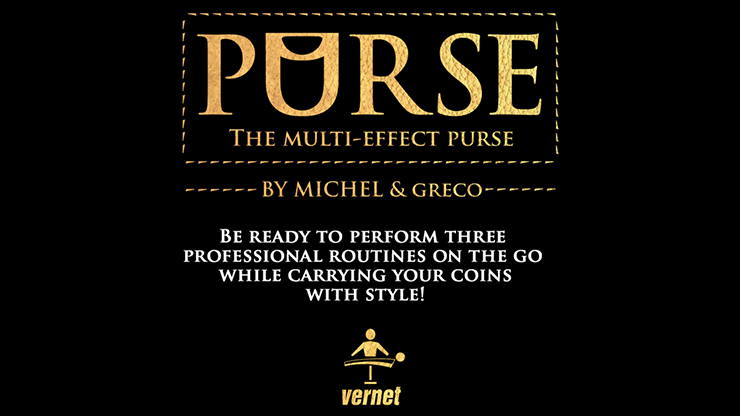 Purse (Gimmick and Online Instructions) by Vernet Magic - Trick