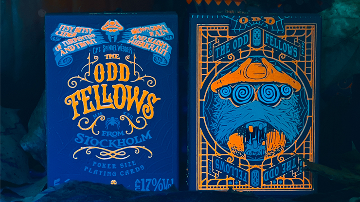 Odd Fellows (Cpt Spindel) Playing Cards by Stockholm 17