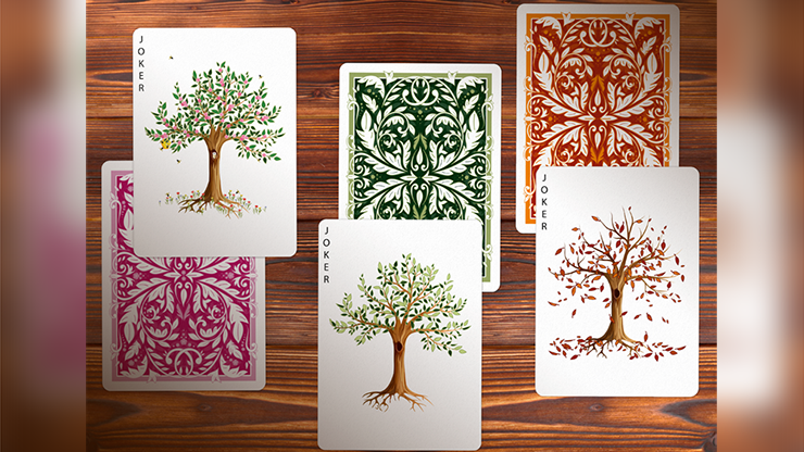 Leaves Summer Playing Cards by Dutch Card House Company
