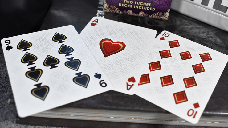 Euchre V4 Playing Cards by Midnight Cards