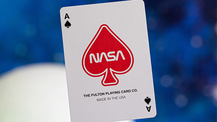 OFFICIAL NASA WORM PLAYING CARDS