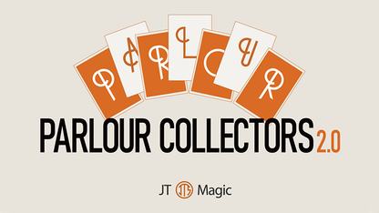 Parlour Collectors 2.0 RED (Gimmicks and Online Instructions) by JT - Trick