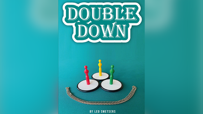 Double Down (Gimmicks and Online Instructions) by Leo Smetsers - Trick